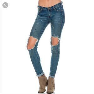 One Teaspoon Jeans | Loonies Skinny Jeans